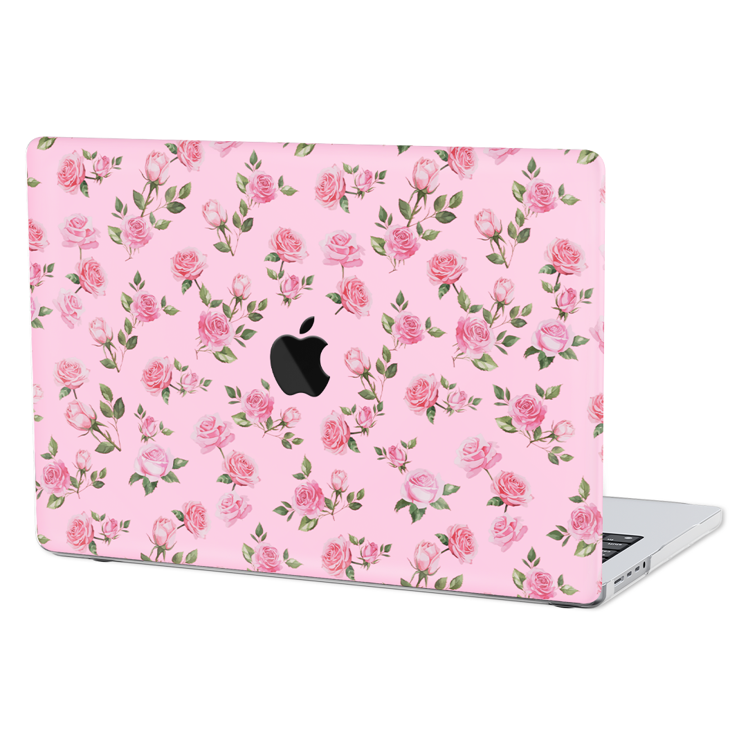 Baby Pink Roses MacBook Case