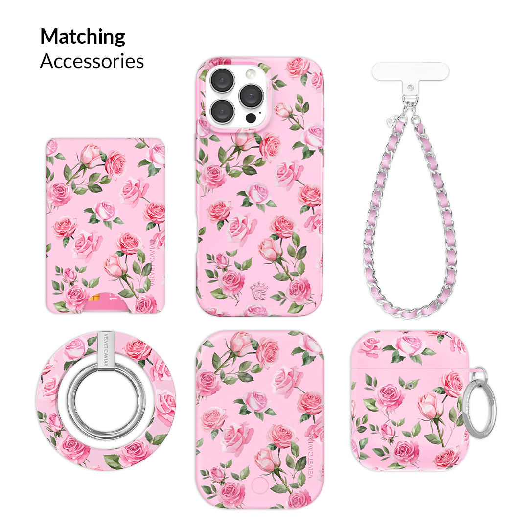 Baby Pink Roses MacBook Case