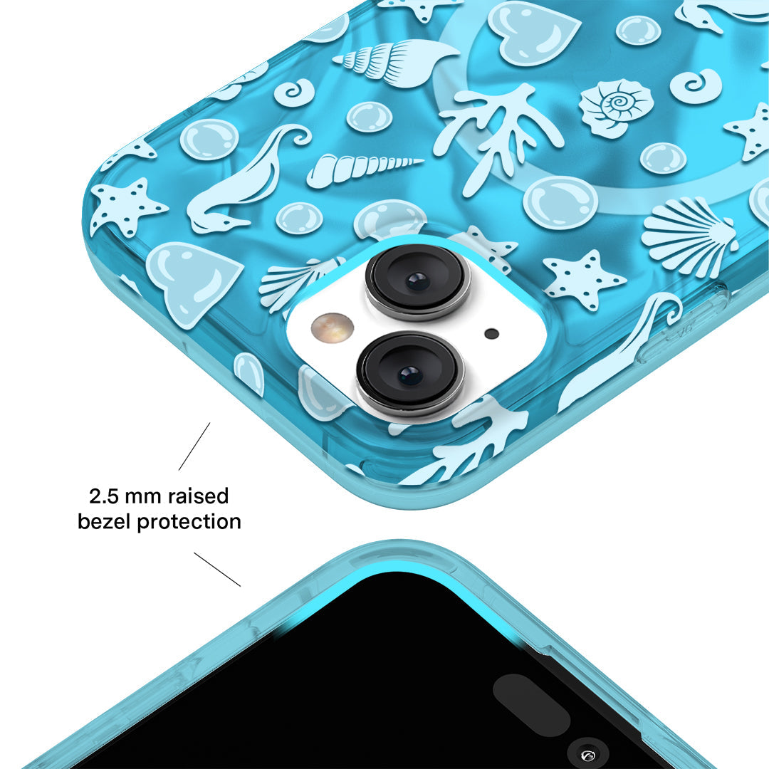 Aquamarine Holo iPhone Case