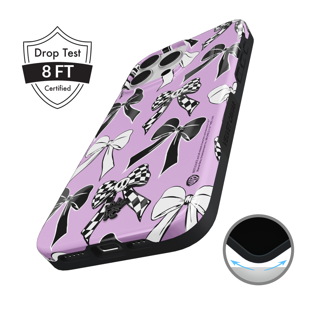 Beetlejuice Bows iPhone Case