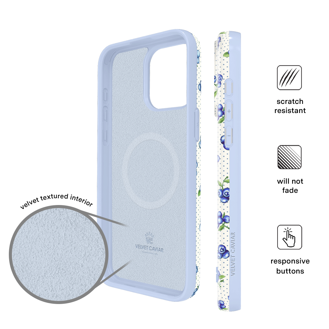 Blueberry Baby iPhone Case