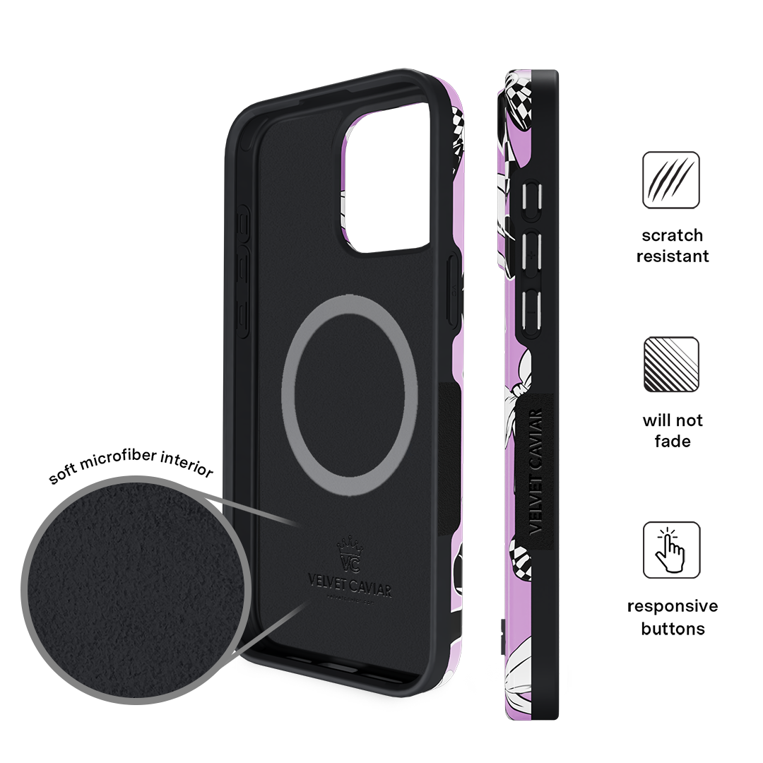 Beetlejuice Bows iPhone Case