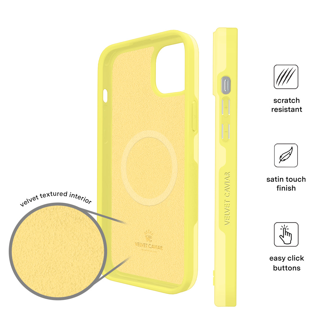 Butter Yellow iPhone Case