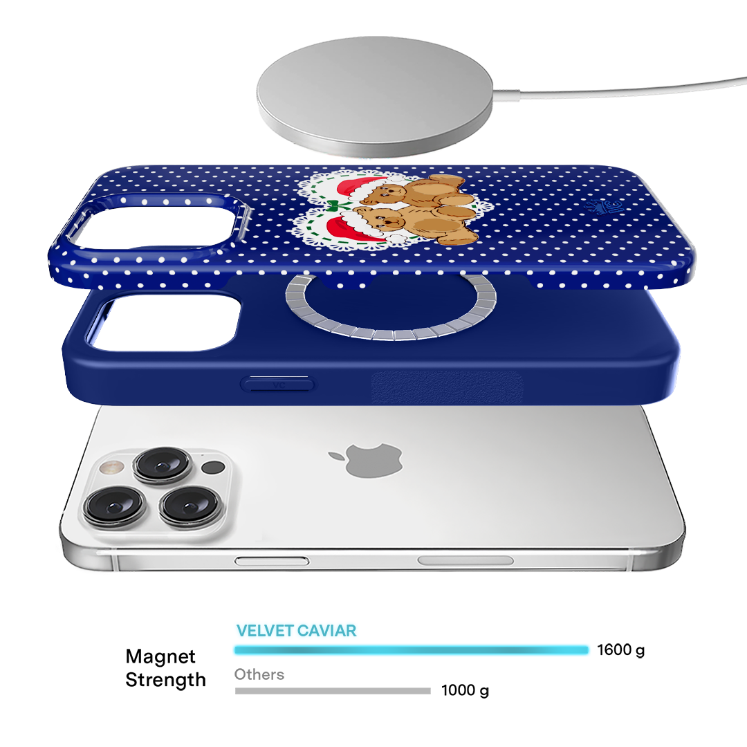 Winter Teddy iPhone Case