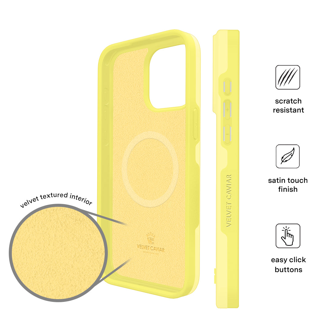 Butter Yellow iPhone Case