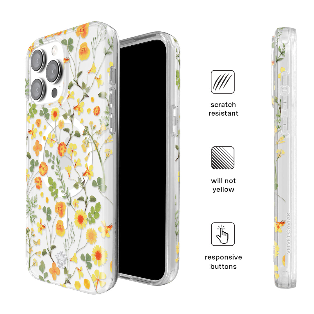 Whimsical Floral iPhone Case