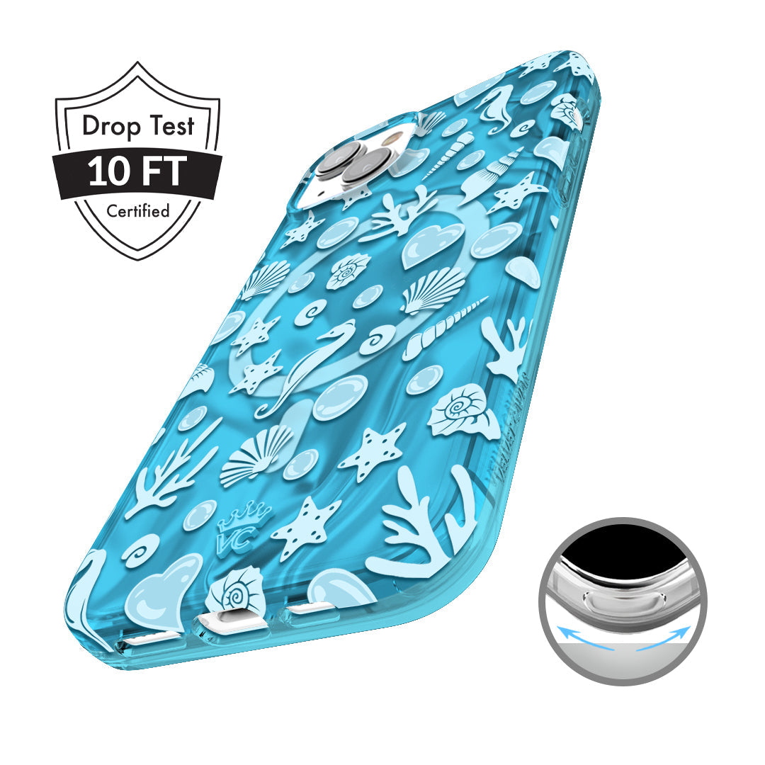 Aquamarine Holo iPhone Case