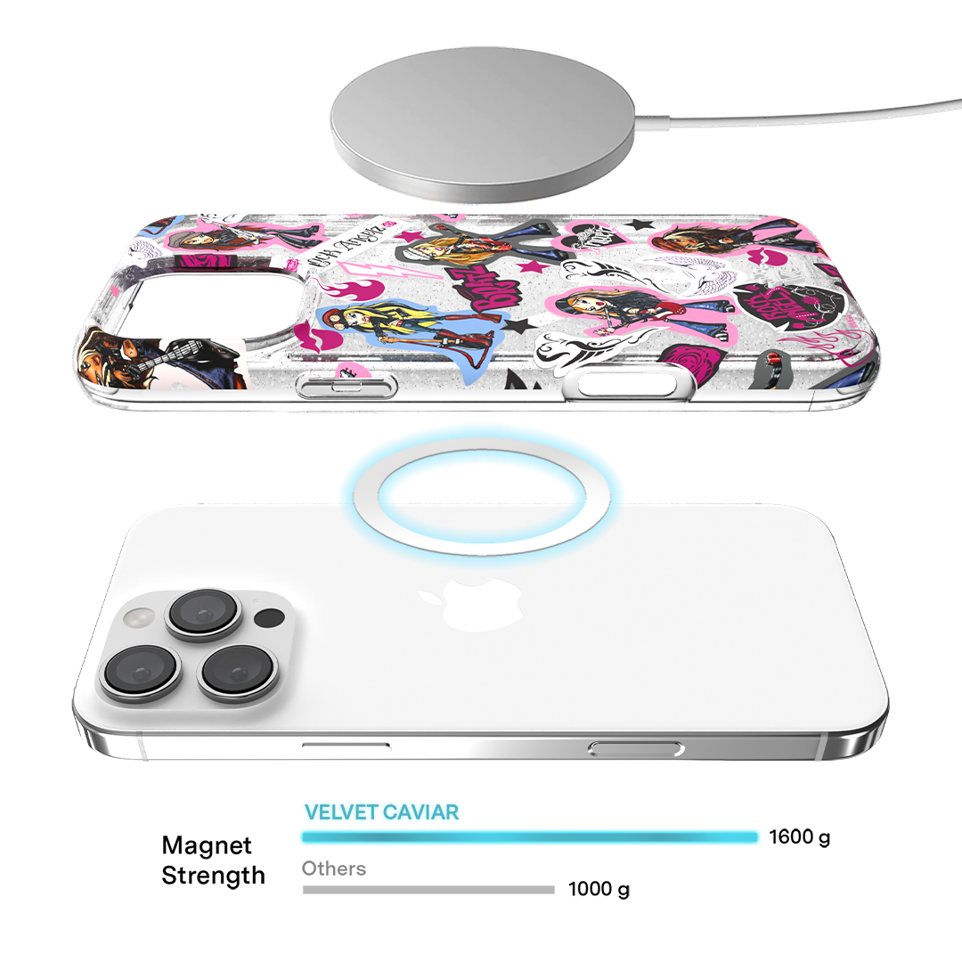 Bratz Rock Angelz Glitter iPhone Case