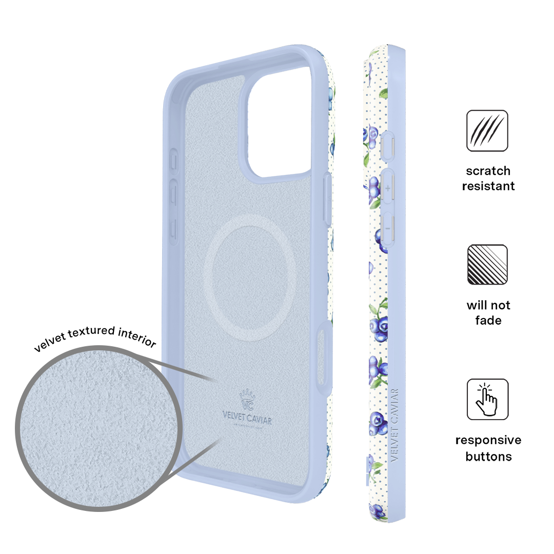 Blueberry Baby iPhone Case