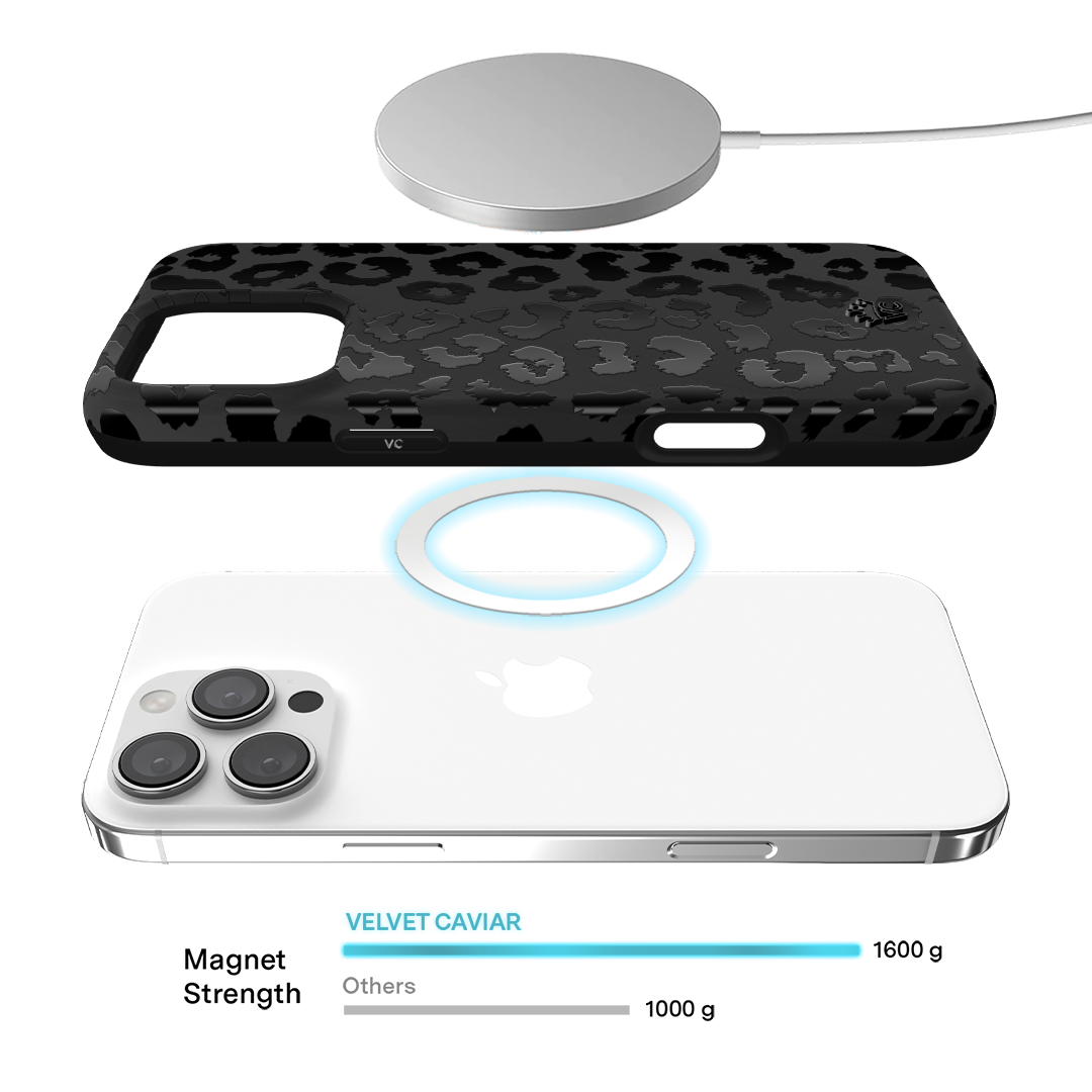 Black Leopard iPhone Case