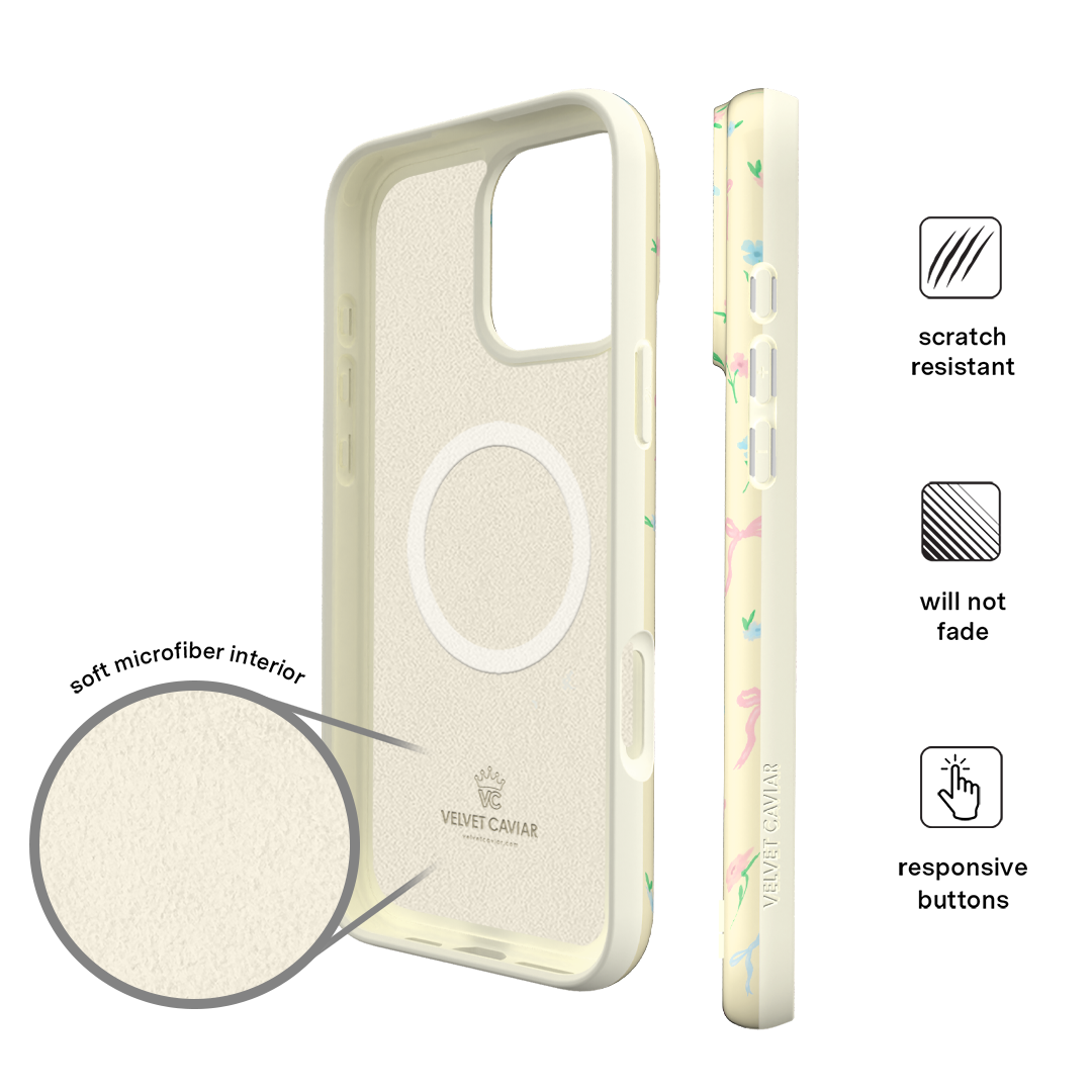 Buttercup Bows iPhone Case