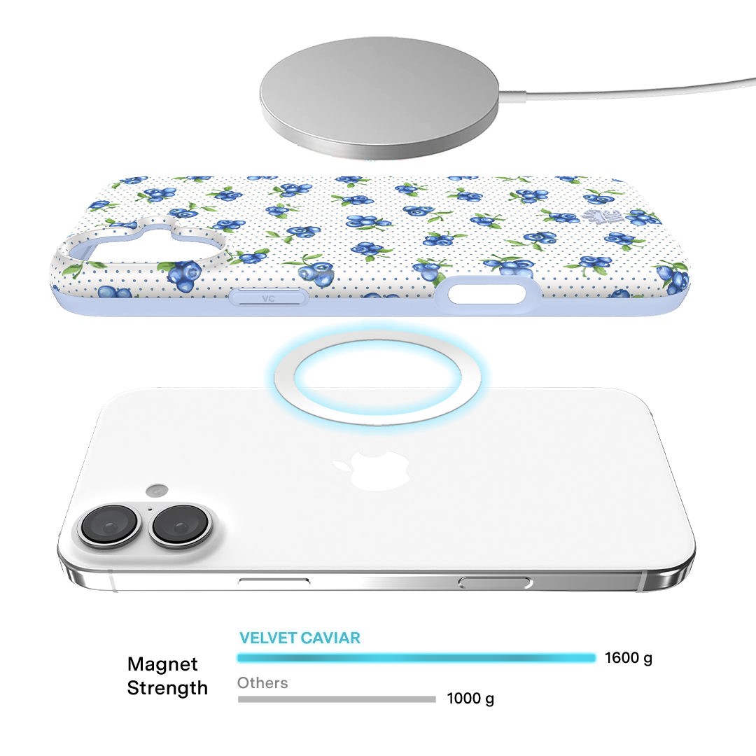 Blueberry Baby iPhone Case