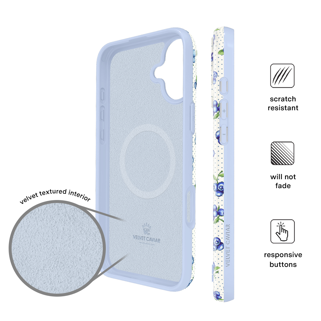 Blueberry Baby iPhone Case
