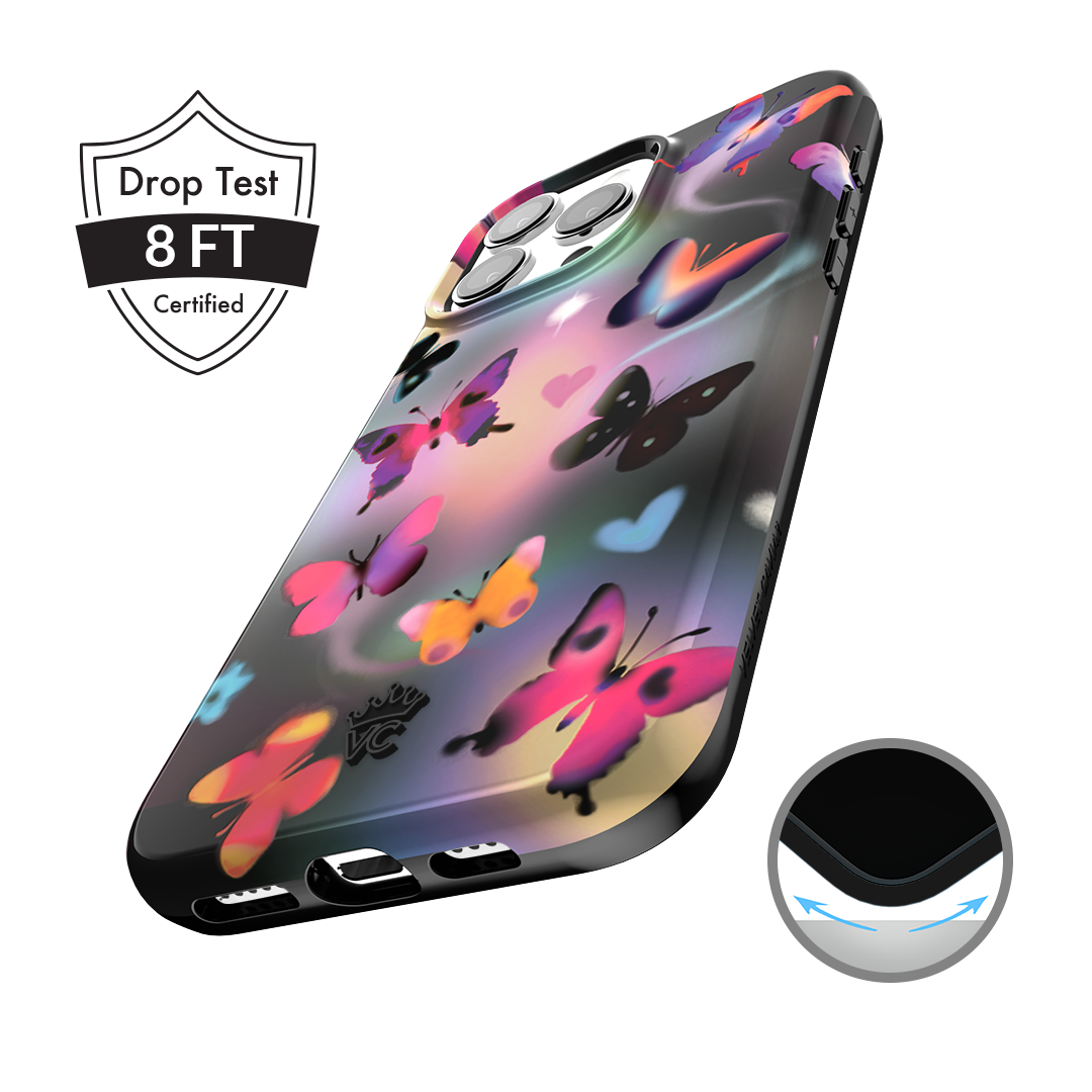 Aurora Butterfly iPhone Case