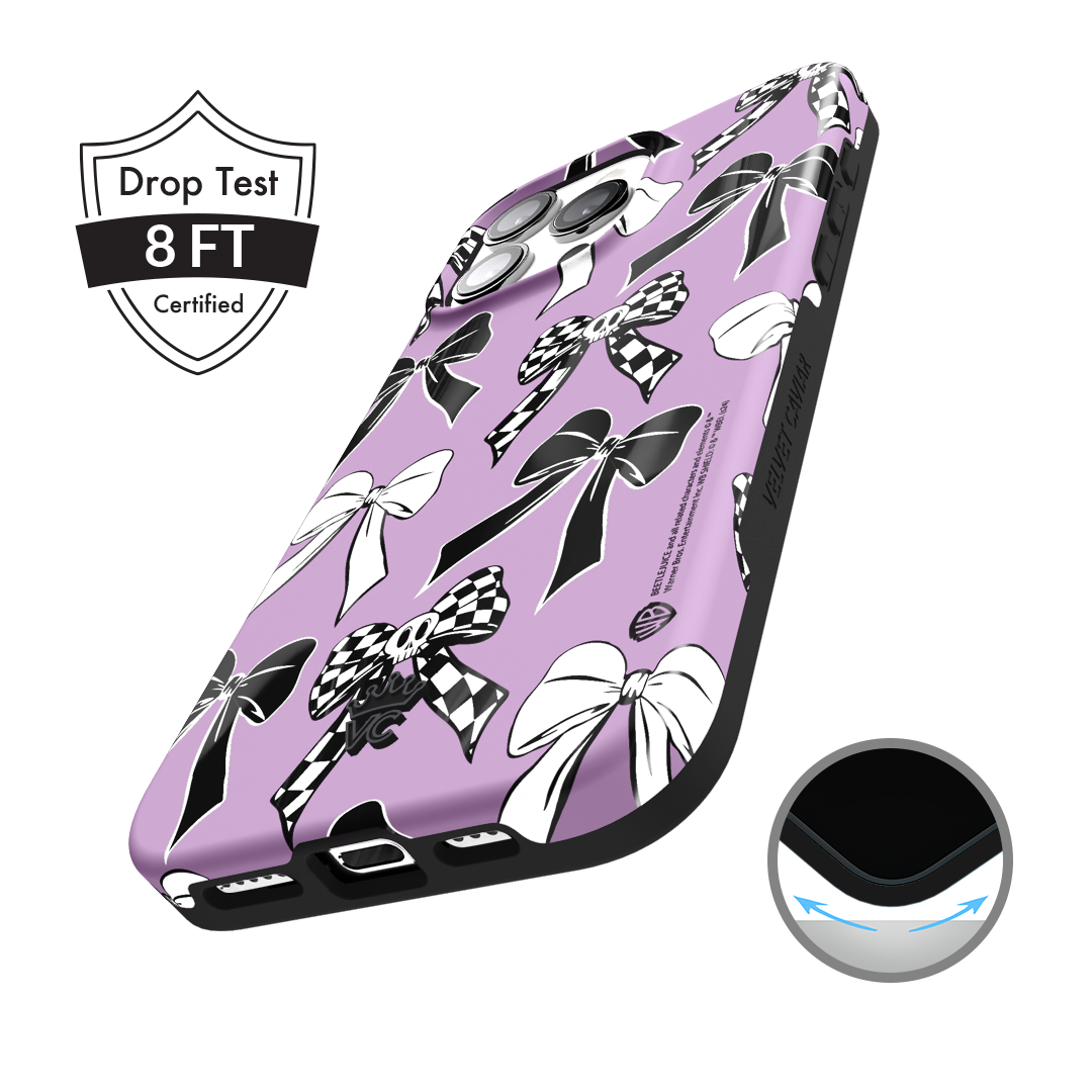 Beetlejuice Bows iPhone Case