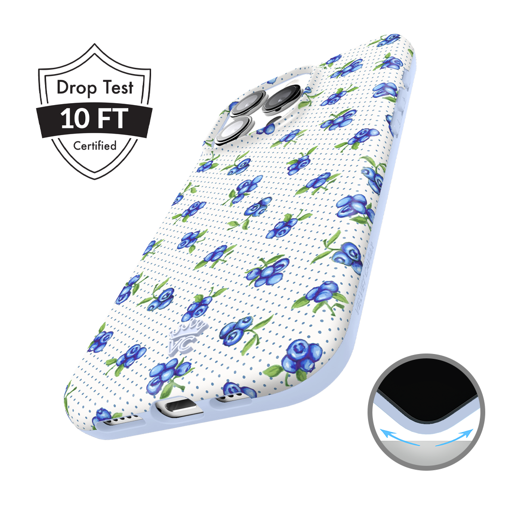 Blueberry Baby iPhone Case