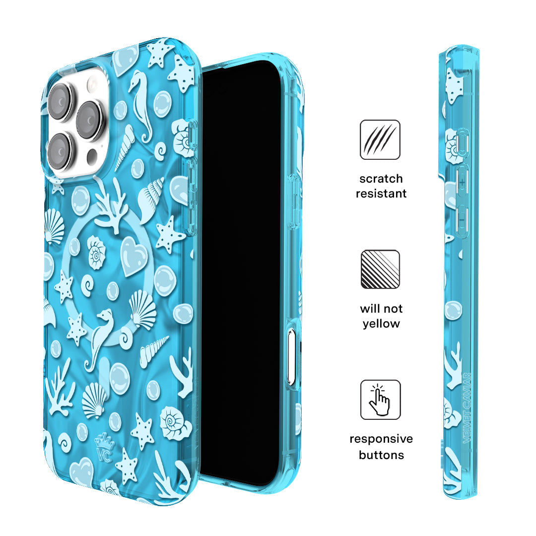 Aquamarine Holo iPhone Case