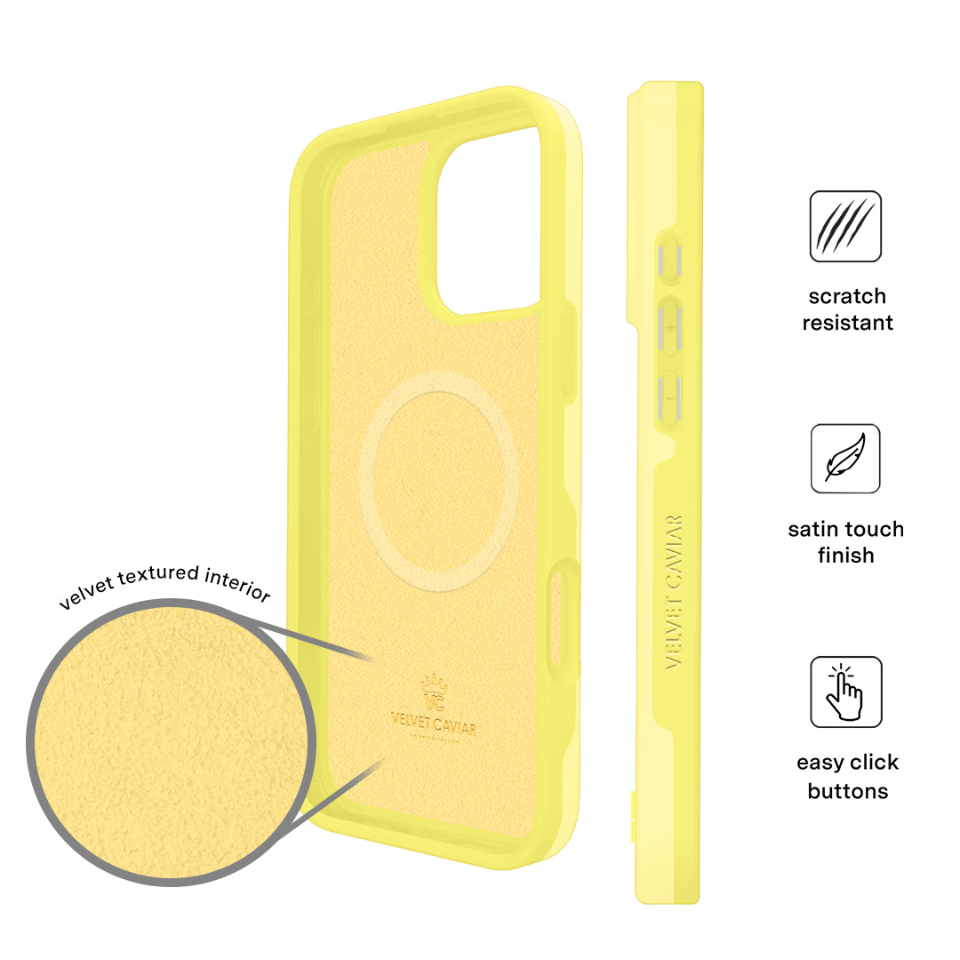 Butter Yellow iPhone Case