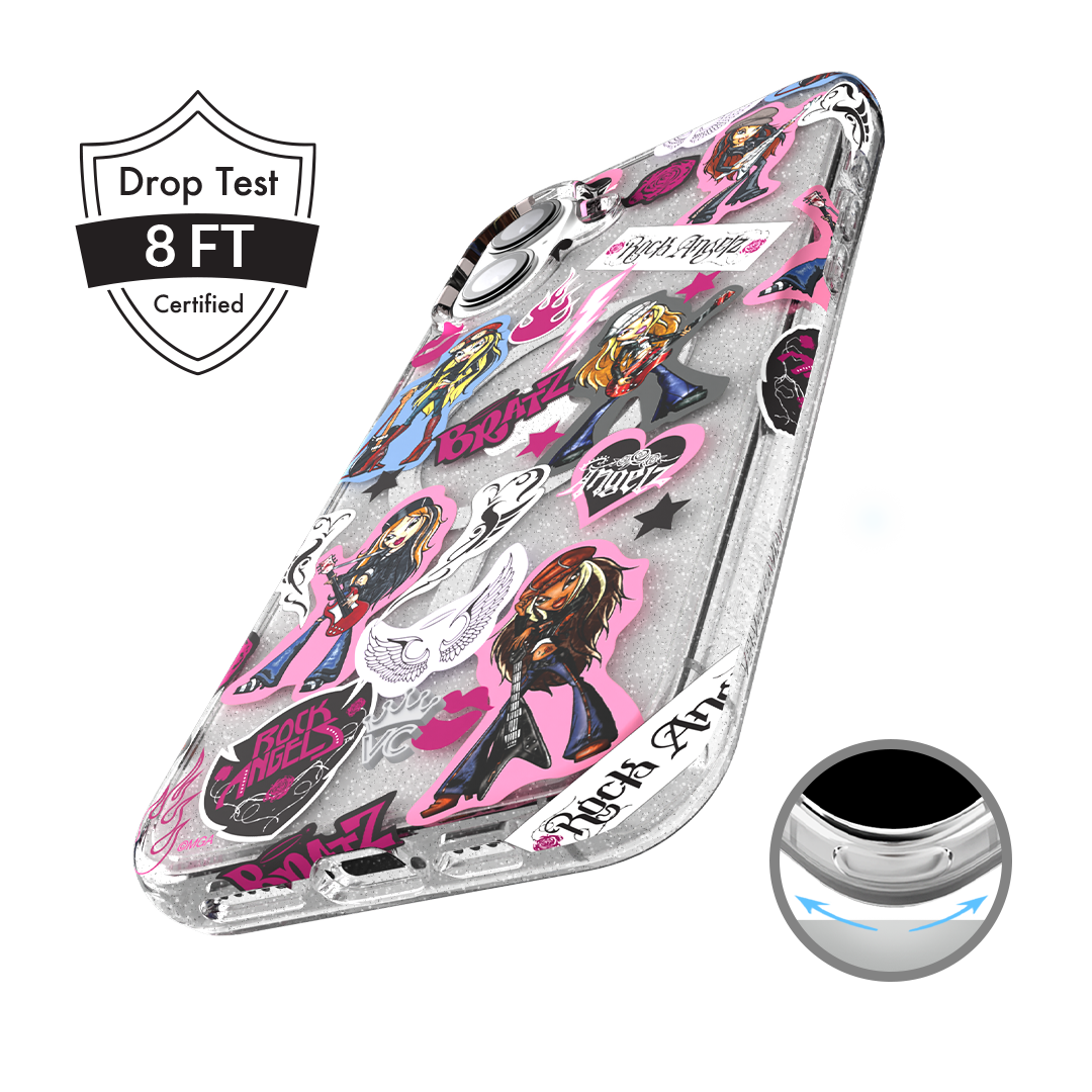 Bratz Rock Angelz Glitter iPhone Case