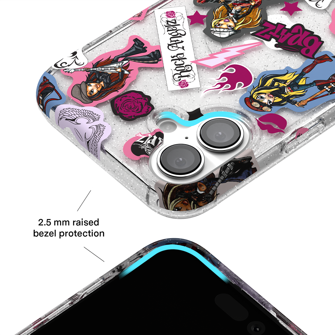 Bratz Rock Angelz Glitter iPhone Case