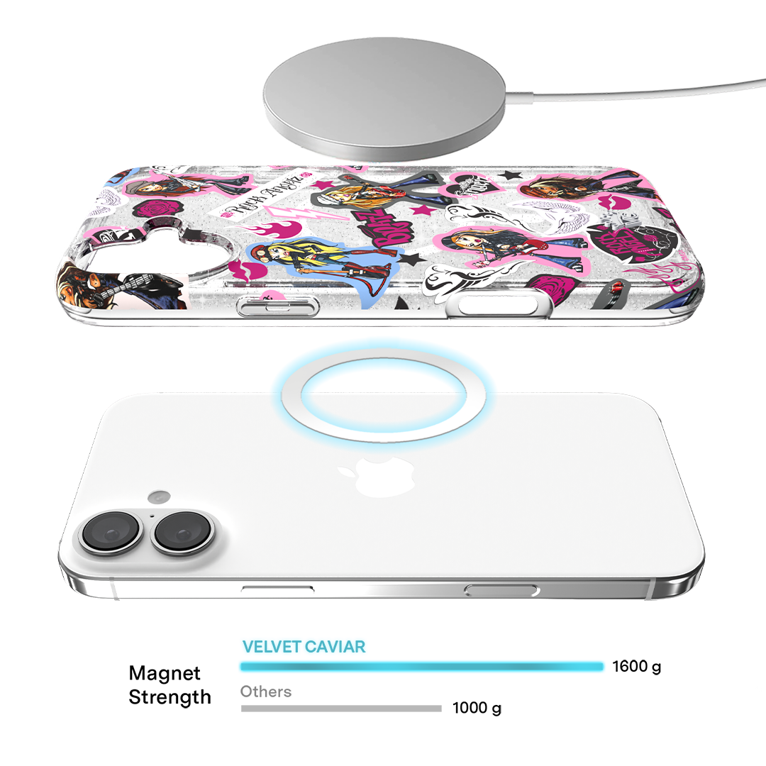 Bratz Rock Angelz Glitter iPhone Case