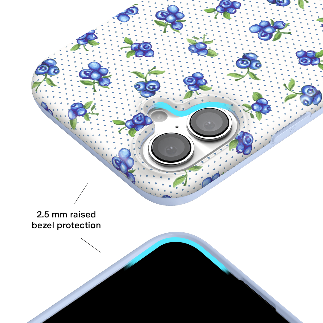 Blueberry Baby iPhone Case