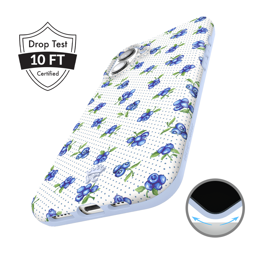 Blueberry Baby iPhone Case