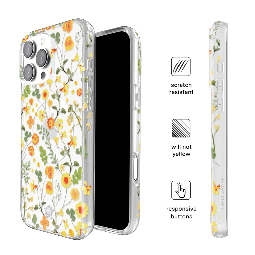 Whimsical Floral iPhone Case