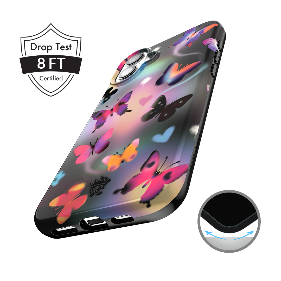 Aurora Butterfly iPhone Case