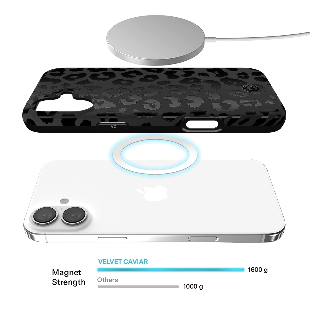 Black Leopard iPhone Case