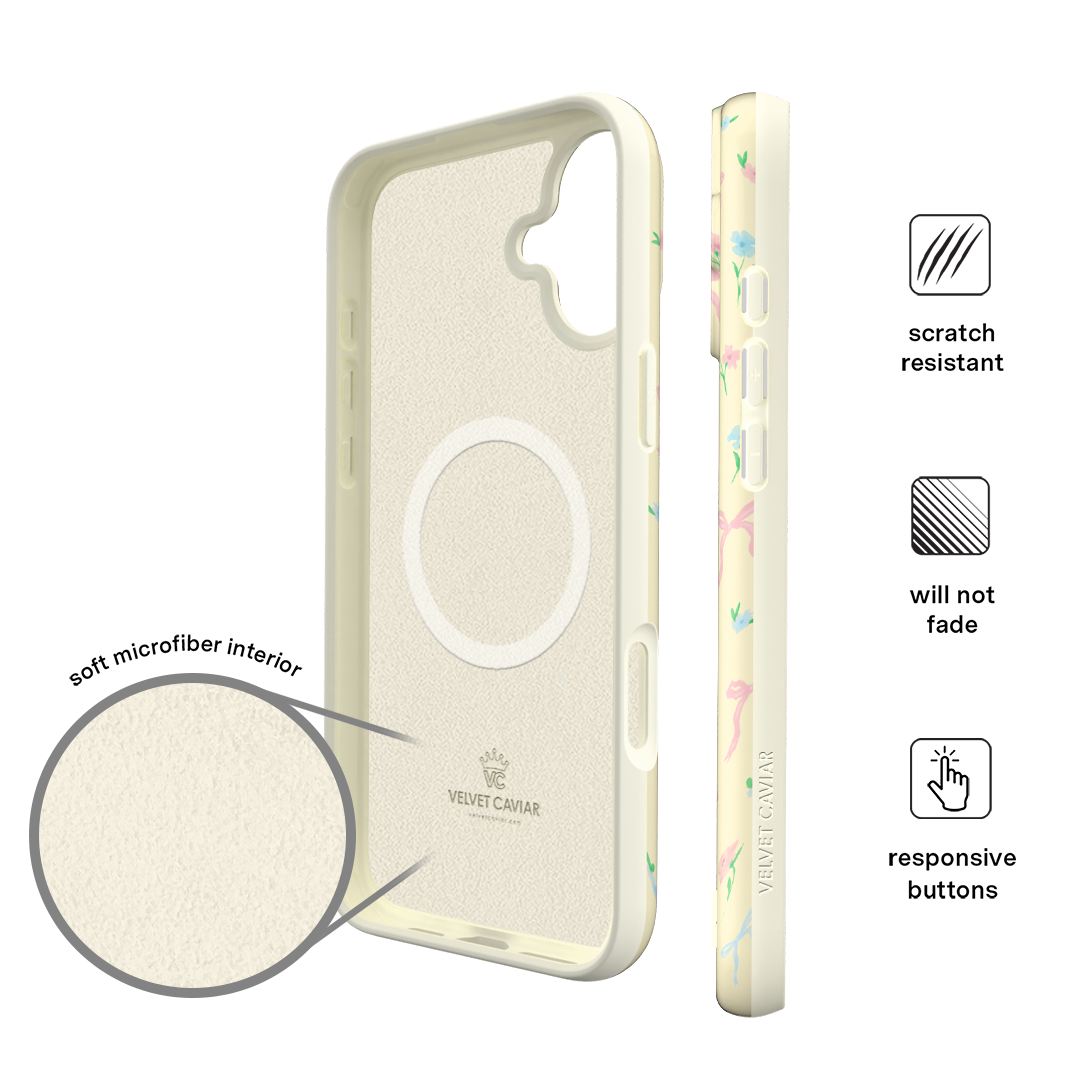 Buttercup Bows iPhone Case