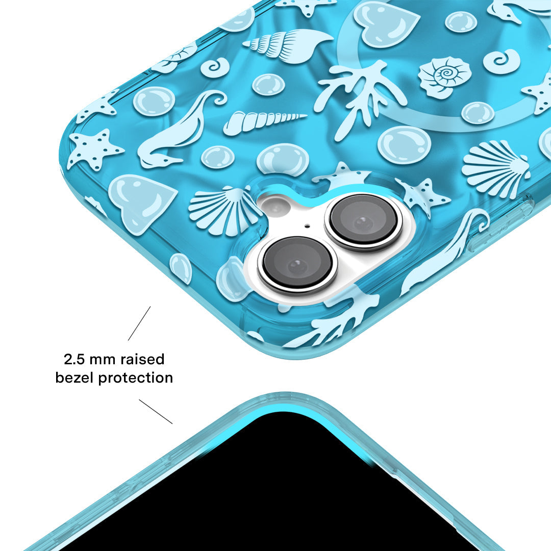 Aquamarine Holo iPhone Case