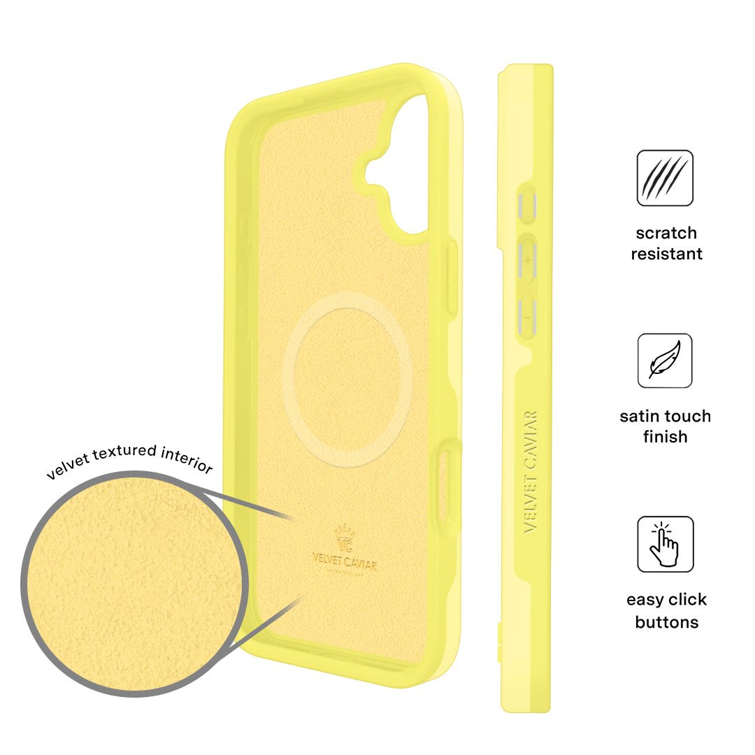 Butter Yellow iPhone Case