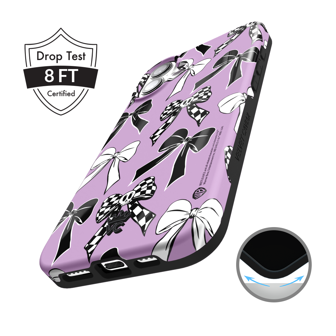 Beetlejuice Bows iPhone Case
