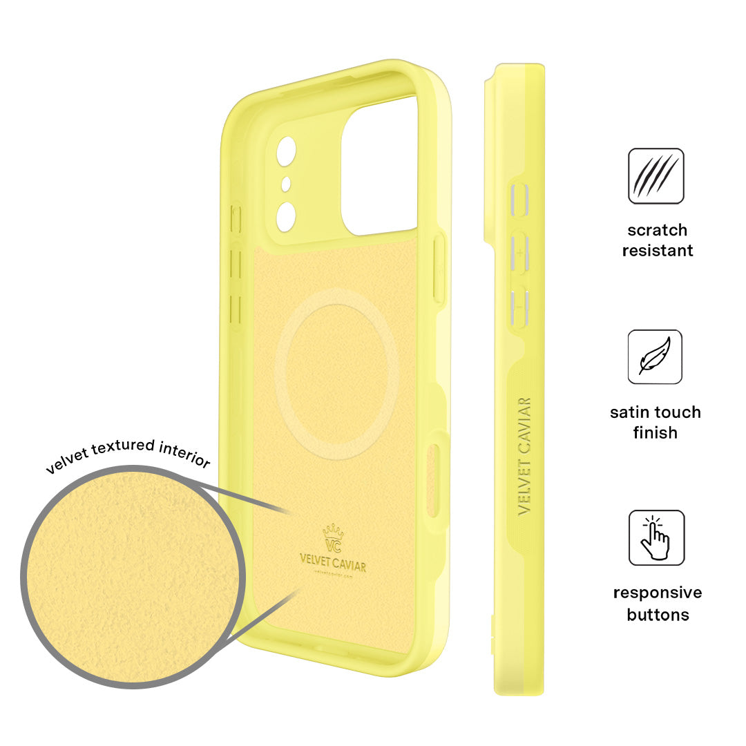 Butter Yellow iPhone Case