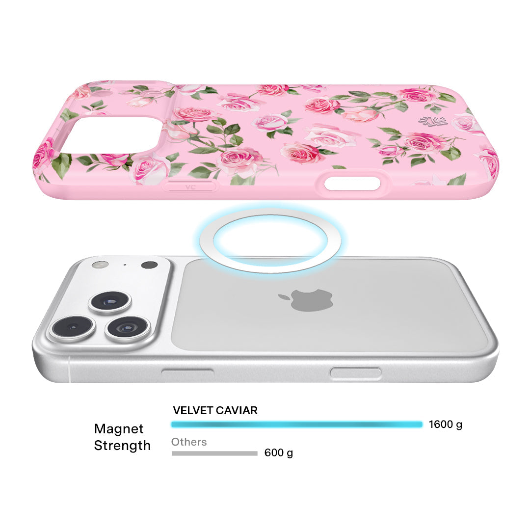 Baby Pink Roses iPhone Case