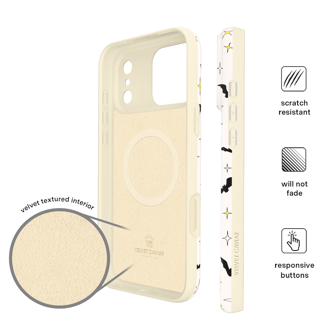 Witching Hour Bats iPhone Case