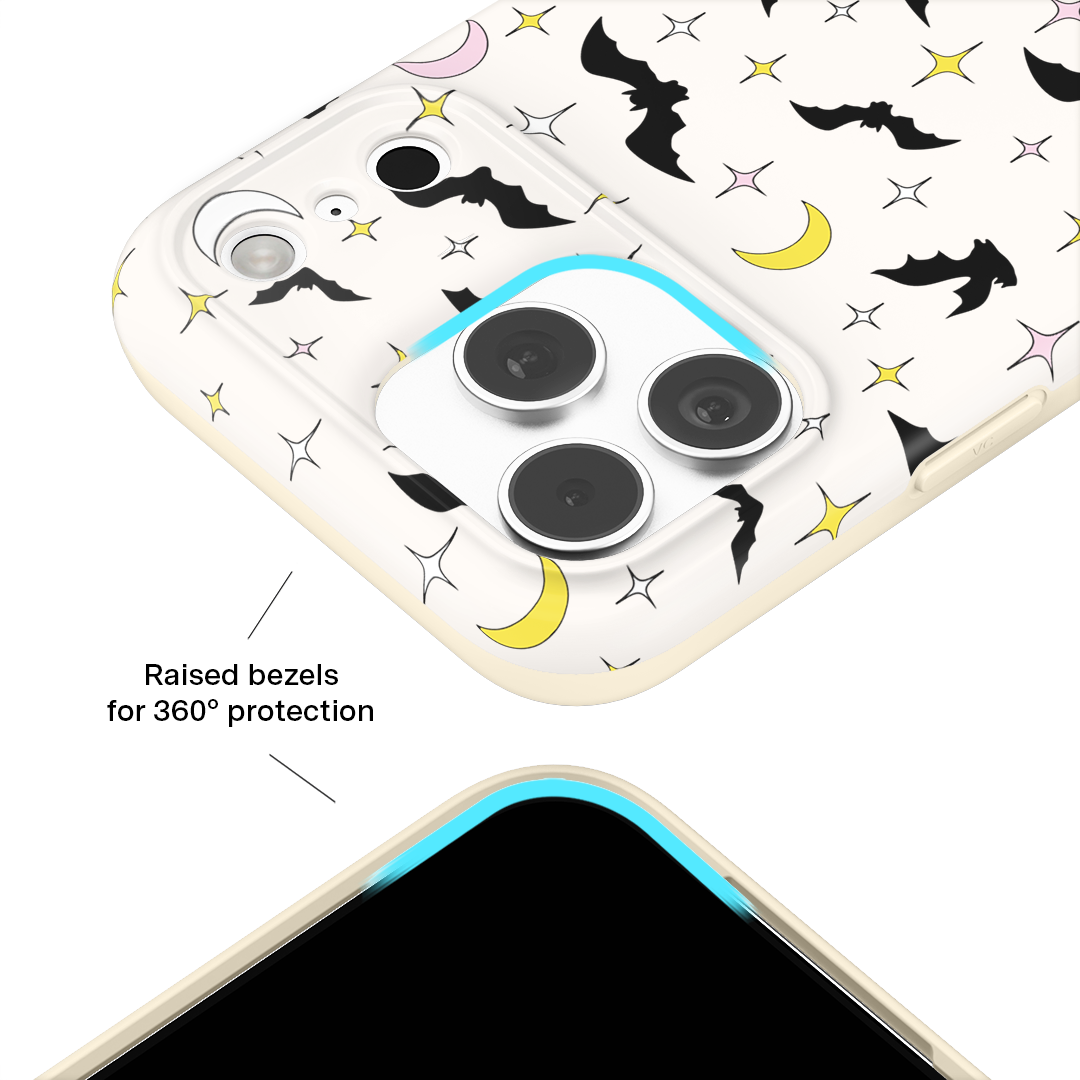 Witching Hour Bats iPhone Case