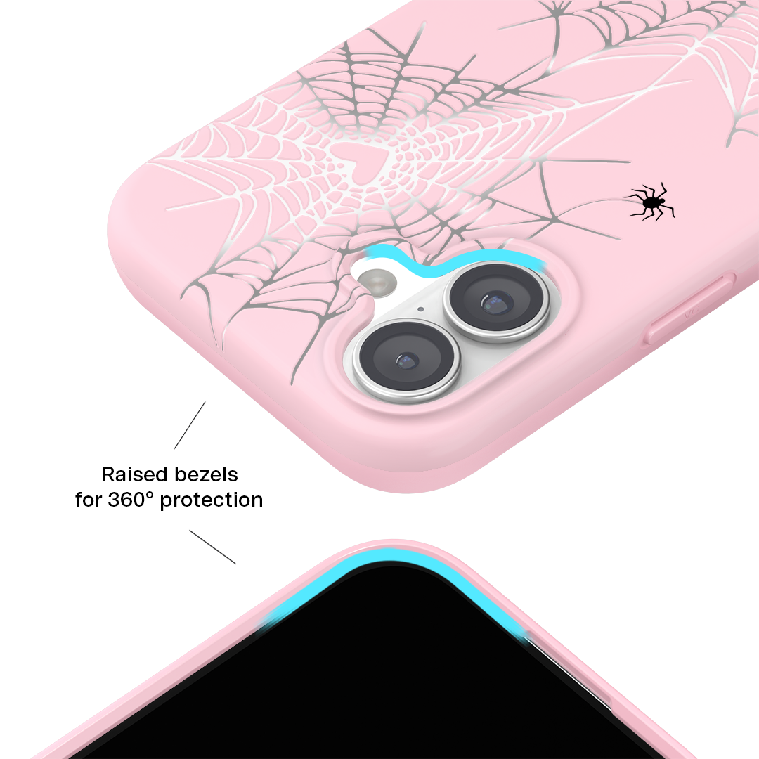 Widows Web Chrome iPhone Case