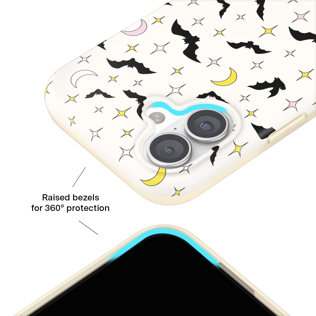 Witching Hour Bats iPhone Case