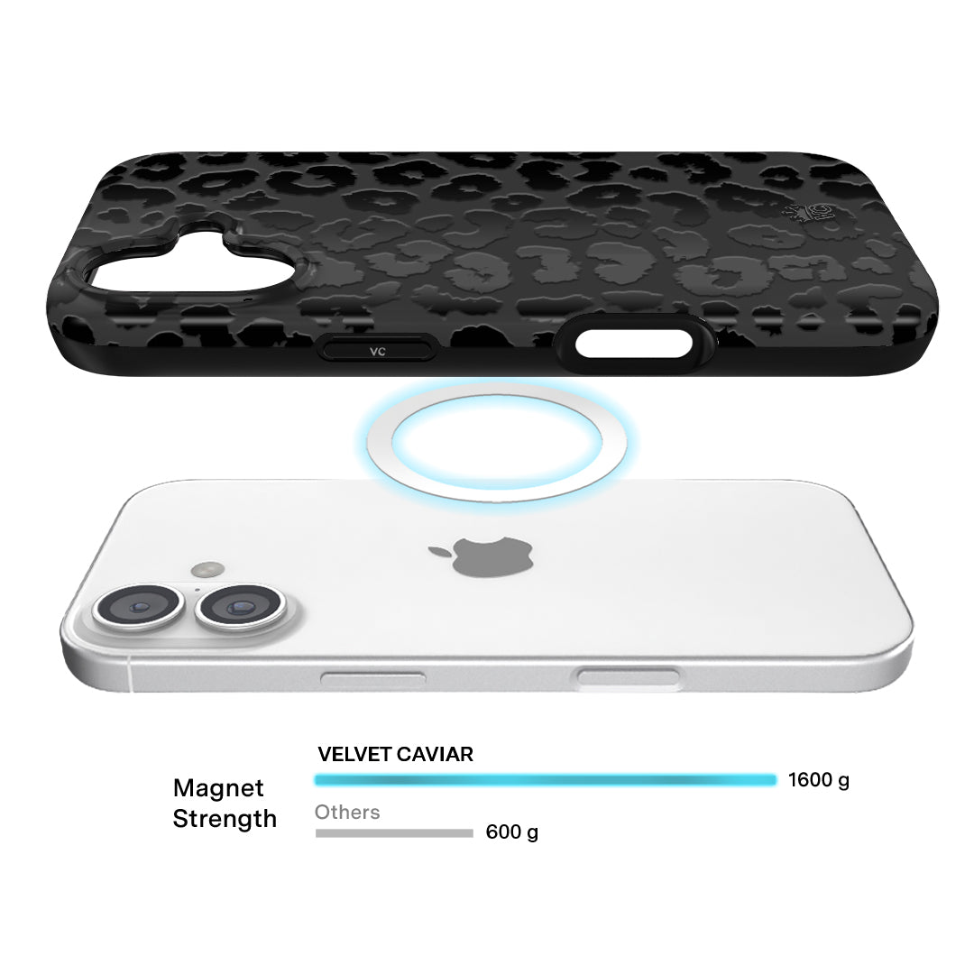 Black Leopard iPhone Case