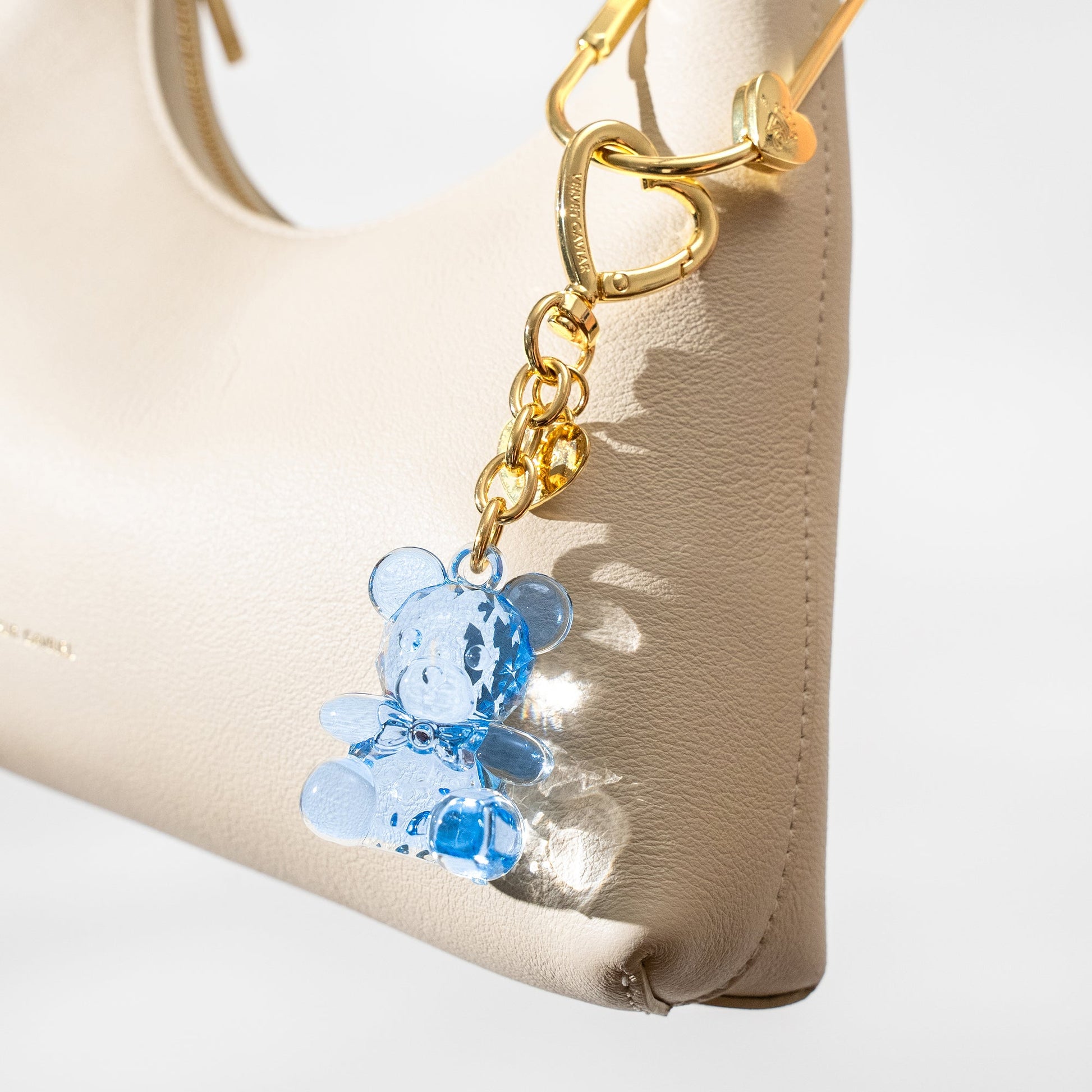 Blue Teddy Bag Charm