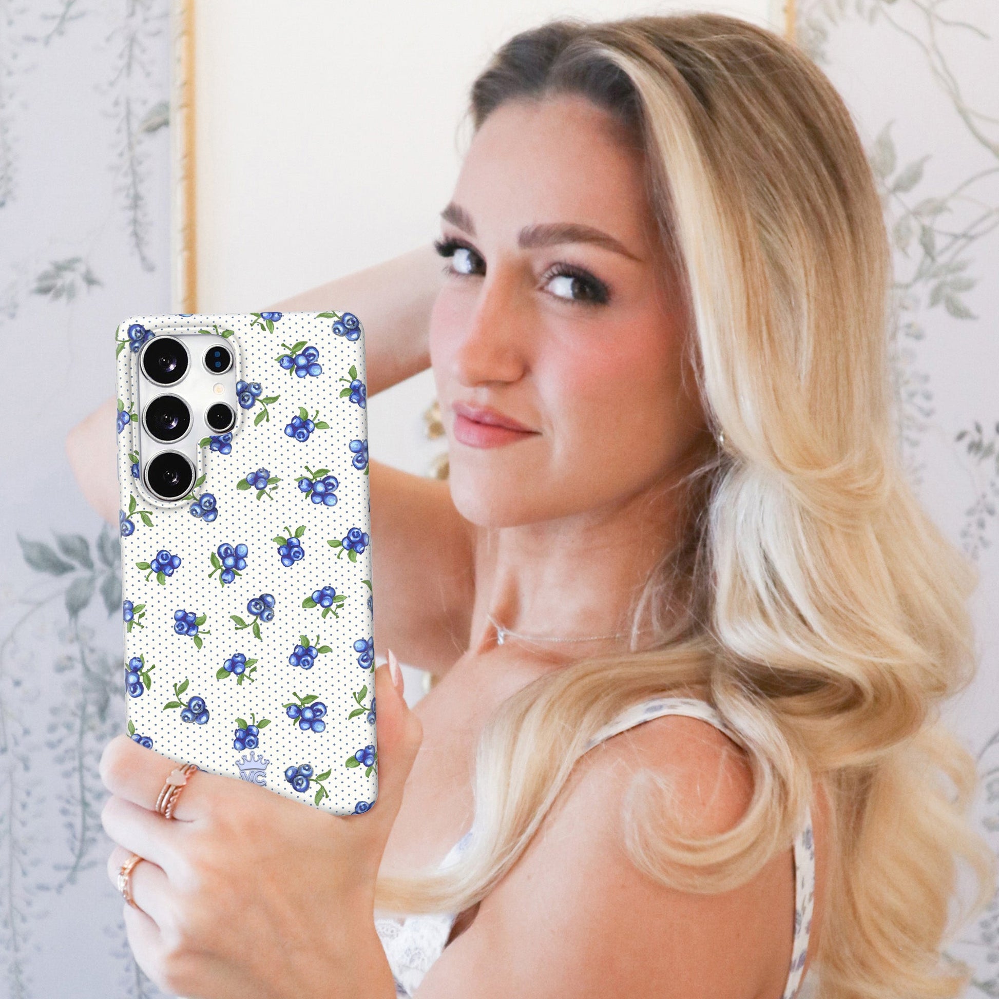 Blueberry Baby Samsung Case