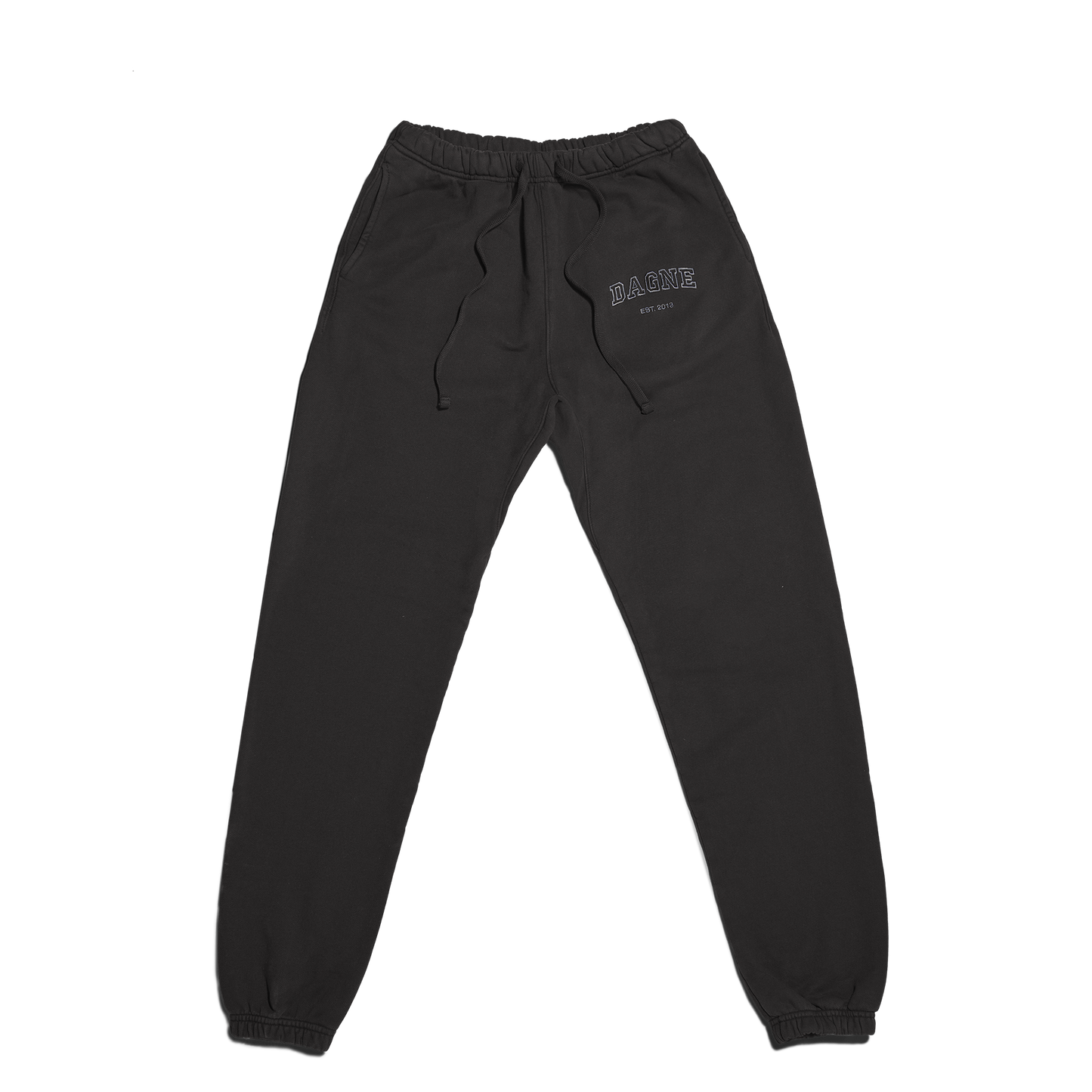 Varsity Logo Sweatpants in Onyx, XS