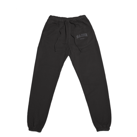 Varsity Logo Sweatpants in Onyx, XS