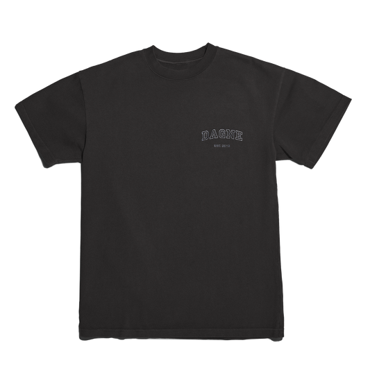 Varsity Logo T-shirt in Onyx, 3X