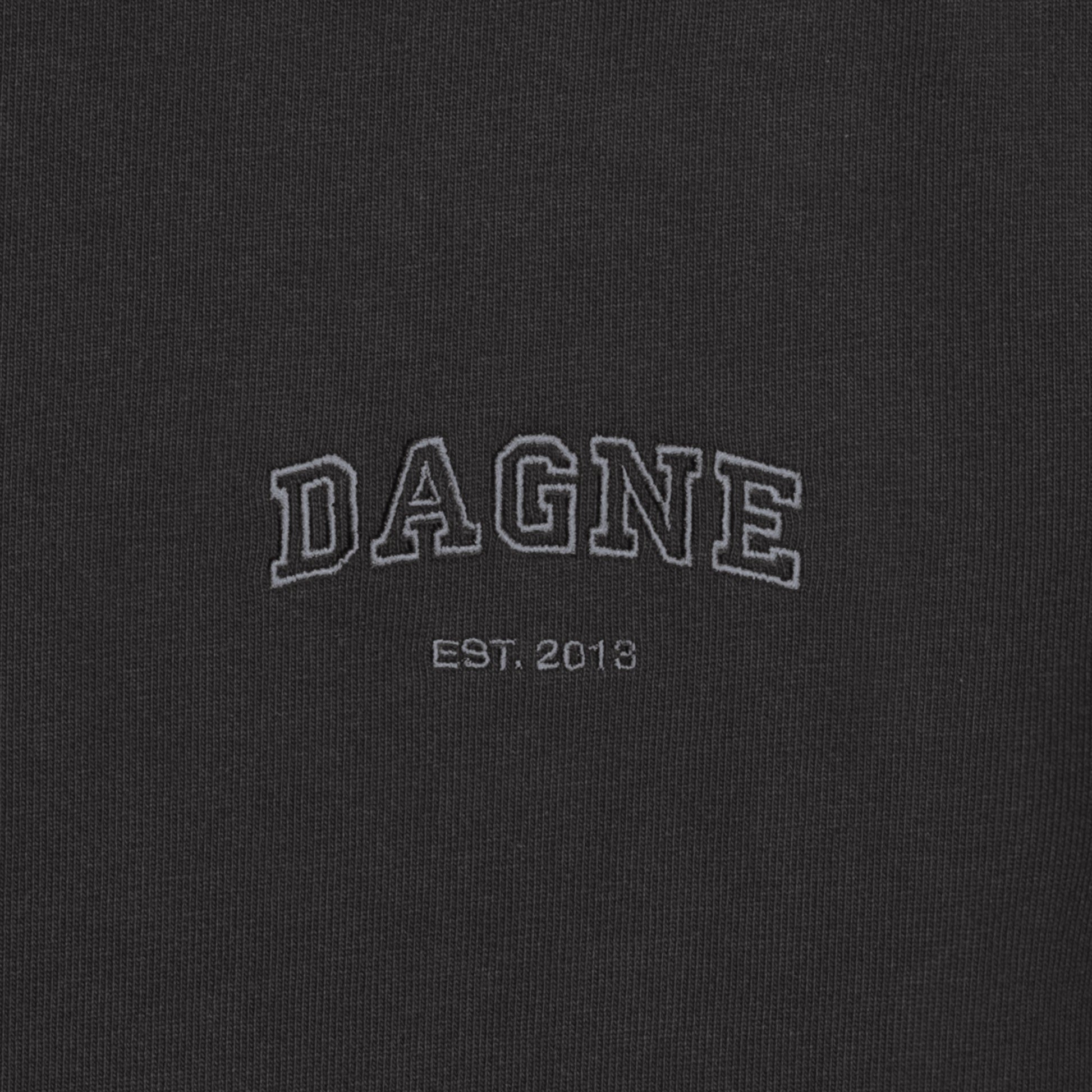 Varsity Logo T-shirt in Onyx, XS