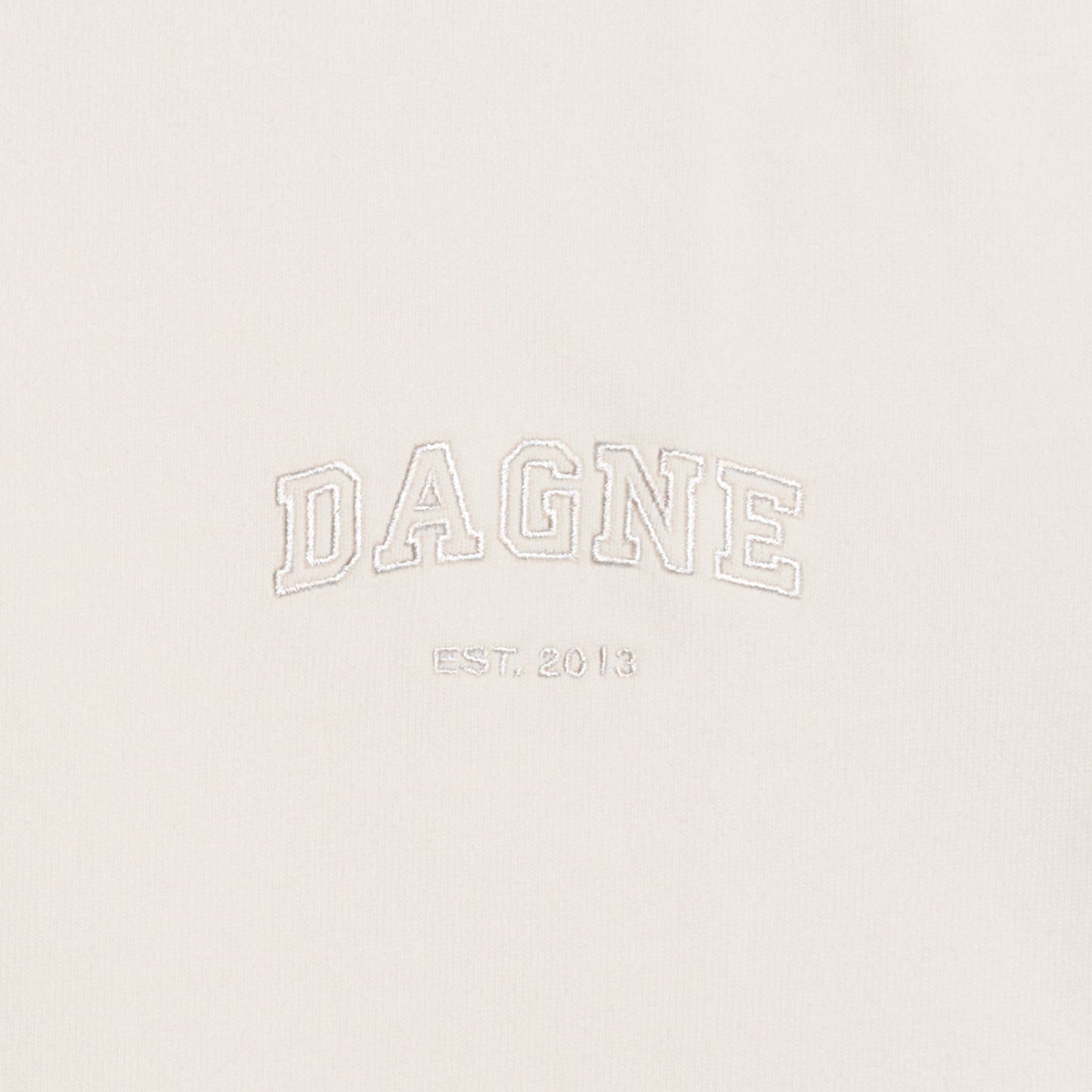 Varsity Logo T-shirt in Moonbeam, XL