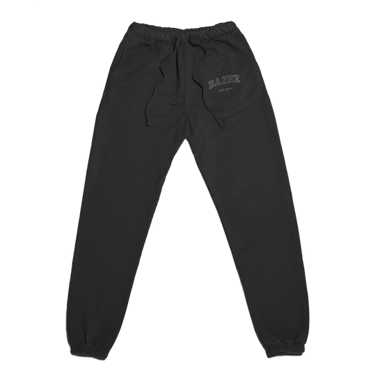 Varsity Logo Sweatpants in Onyx, 3X