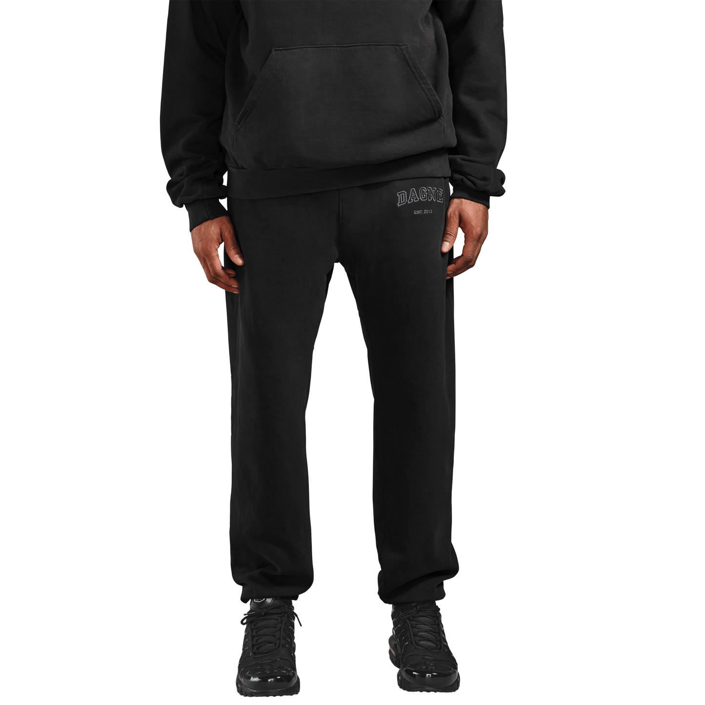 Varsity Logo Sweatpants in Onyx, 4X